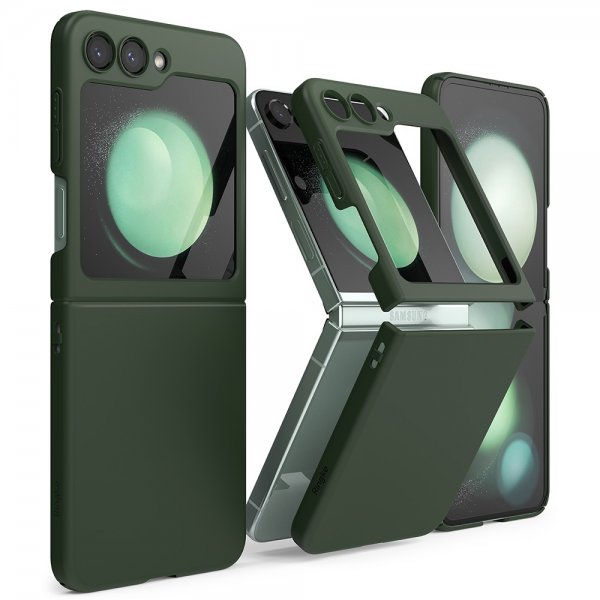 Ringke Samsung Galaxy Z Flip 5 Deksel Slim Dark Green