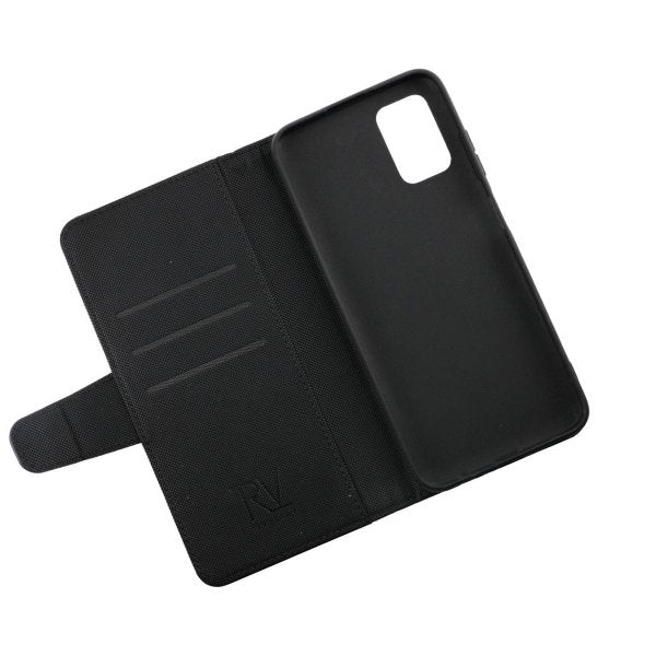 Rvelon Samsung Galaxy A03s Etui Utbrettbar Kortlomme Svart