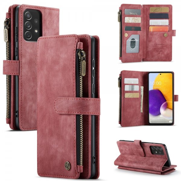 CaseMe Samsung Galaxy A13 4G Etui C30 Series Rød