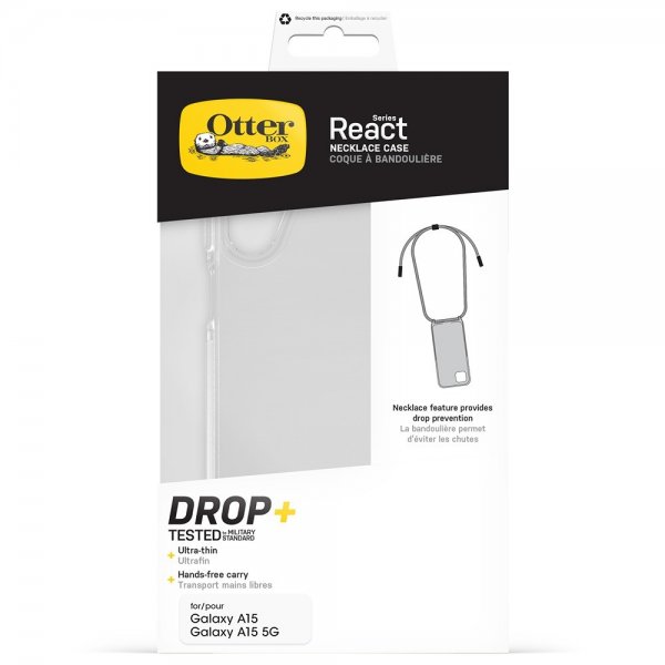 Otterbox Samsung Galaxy A15 React Necklace Klar