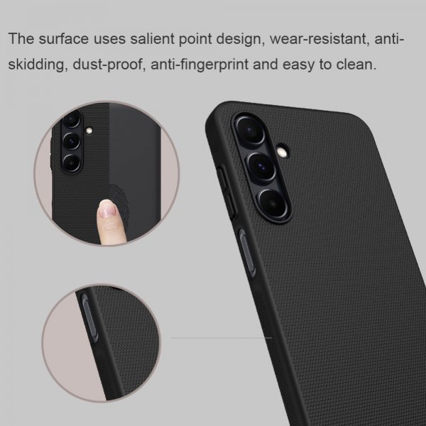 Nillkin Samsung Galaxy A16 Deksel Super Frosted Shield Svart