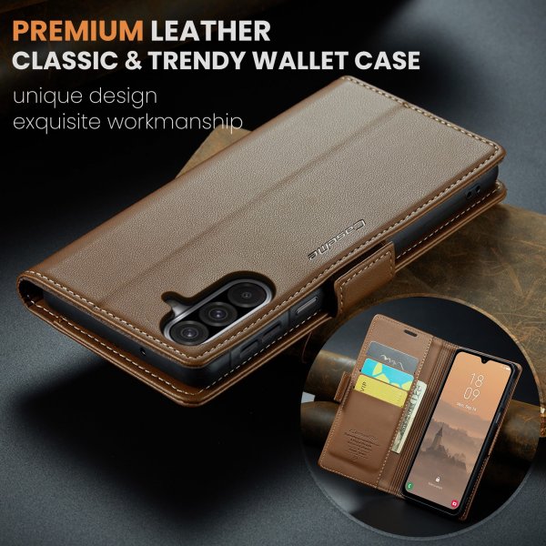 CaseMe Samsung Galaxy A17 Etui 023 Series Brun