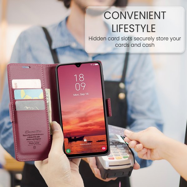 CaseMe Samsung Galaxy A17 Etui 023 Series Rød