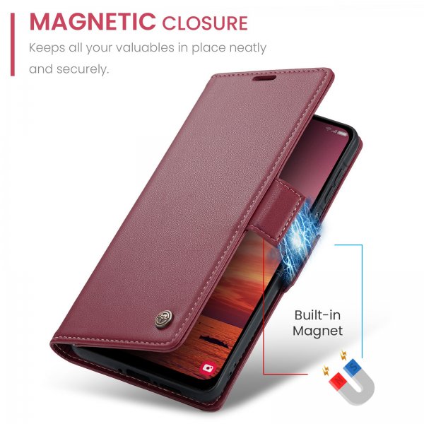 CaseMe Samsung Galaxy A17 Etui 023 Series Rød