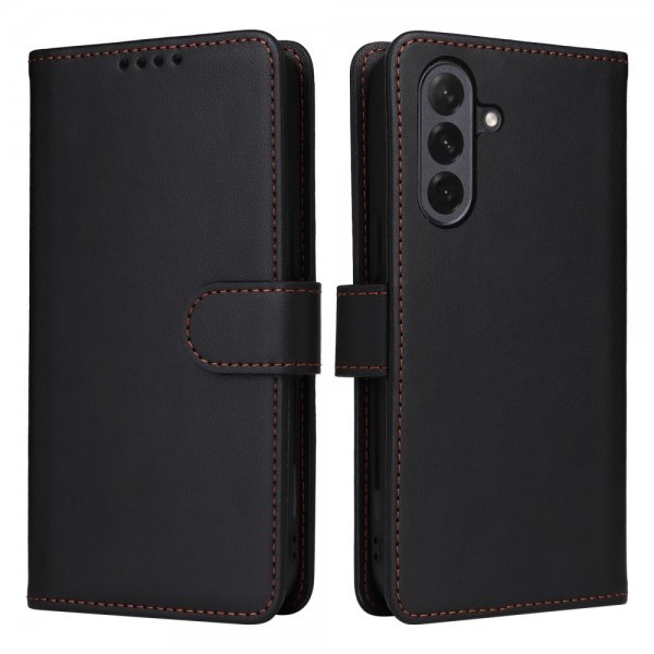 Betopnice Samsung Galaxy A26 Etui Avtagbart Deksel 005 Svart