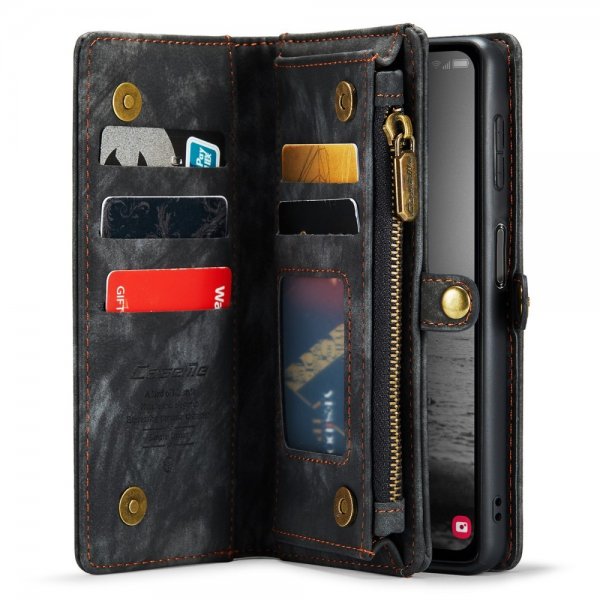 CaseMe Samsung Galaxy A34 5G Etui 008 Series Avtakbart Deksel Svart
