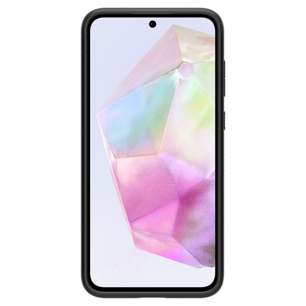 Spigen Samsung Galaxy A35 Deksel Liquid Air Matte Black