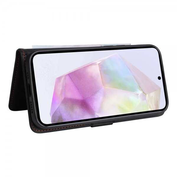Betopnice Samsung Galaxy A36 Etui Avtagbart Deksel 005 Svart