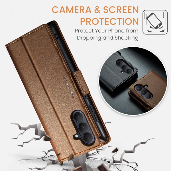 CaseMe Samsung Galaxy A37 Etui 023 Series Brun