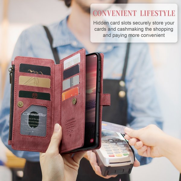 CaseMe Samsung Galaxy A37 Etui C30 Series Rød