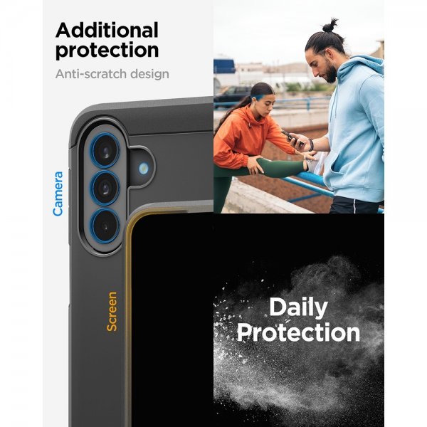 Spigen Samsung Galaxy A37 Deksel Tough Armor Svart