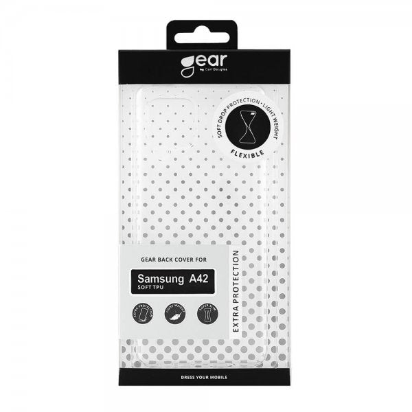 Gear Samsung Galaxy A42 5G Deksel Transparent TPU Klar