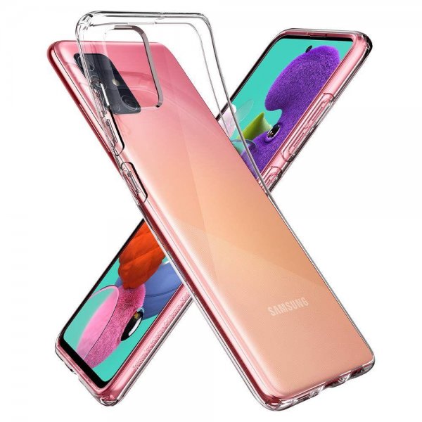 Spigen Samsung Galaxy A51 Deksel Liquid Crystal Crystal Clear