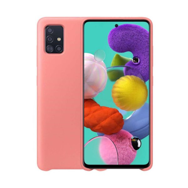 Samsung Galaxy A52/A52s 5G Deksel Silikon Rosa