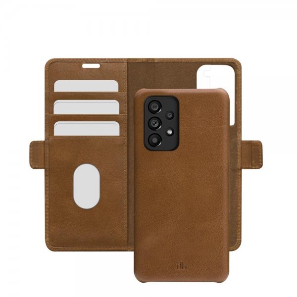 dbramante1928 Samsung Galaxy A53 5G Etui Lynge Avtakbart Deksel Tan