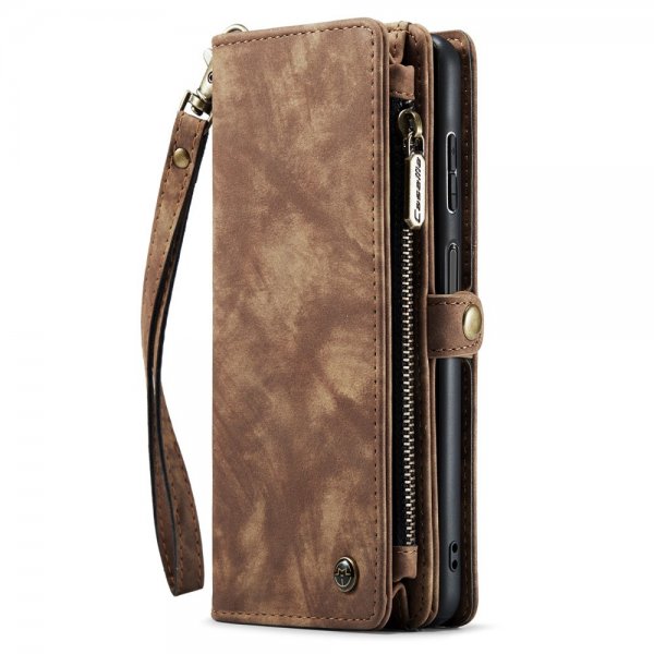 CaseMe Samsung Galaxy A54 5G Etui 008 Series Avtakbart Deksel Brun
