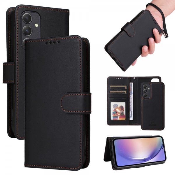 Betopnice Samsung Galaxy A54 5G Etui Avtagbart Deksel 005 Svart