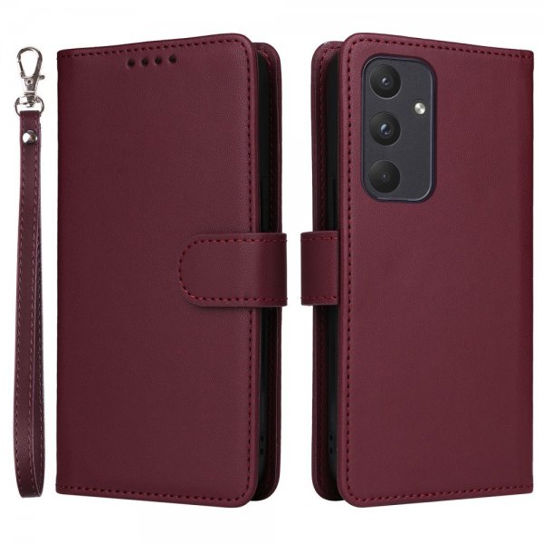 Betopnice Samsung Galaxy A55 Etui Avtagbart Deksel 005 Rød
