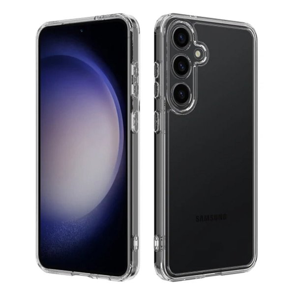Rvelon Samsung Galaxy A55 Deksel Støtsikker Transparent