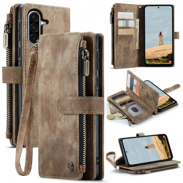 CaseMe Samsung Galaxy A56 Etui C30 Series Brun
