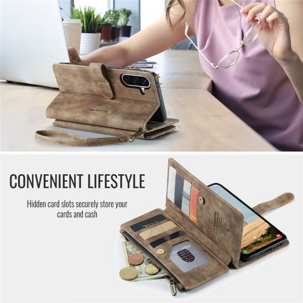 CaseMe Samsung Galaxy A56 Etui C30 Series Brun