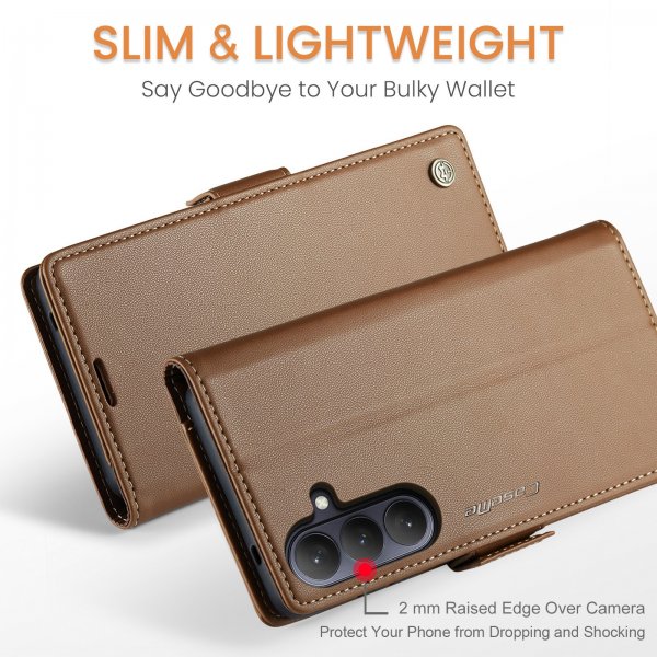CaseMe Samsung Galaxy A57 Etui 023 Series Brun