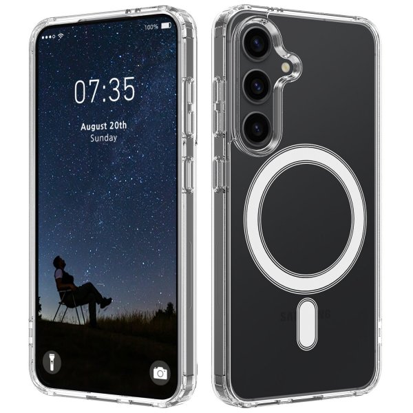 Nordic Covers Samsung Galaxy A57 Deksel Feather Series MagSafe Transparent