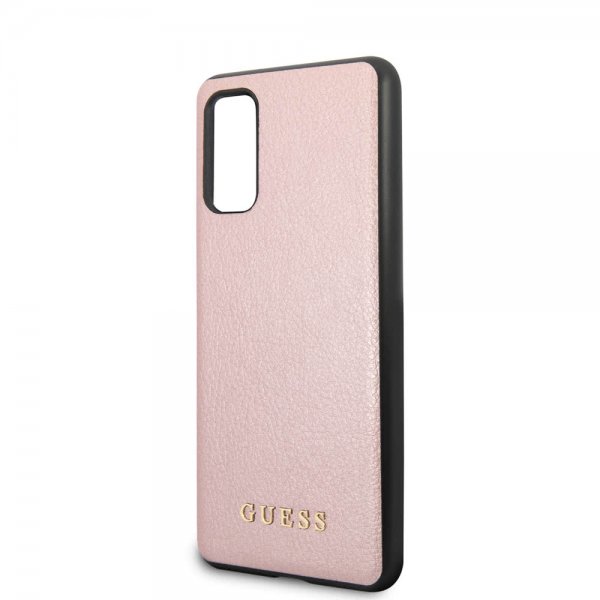 Guess Samsung Galaxy S20 Deksel Iridescent Cover Rosegull