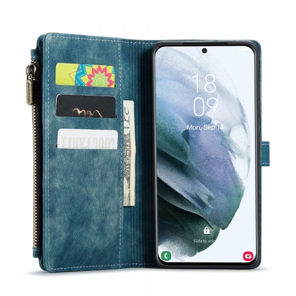 CaseMe Samsung Galaxy S21 FE Etui C30 Series Petrol
