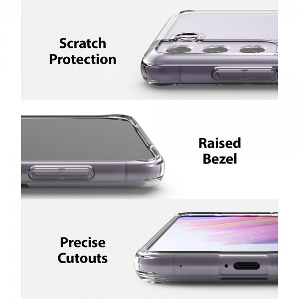 Ringke Samsung Galaxy S21 FE Deksel Fusion Clear
