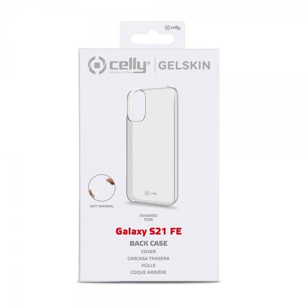 Celly Samsung Galaxy S21 FE Deksel GELSKIN Transparent