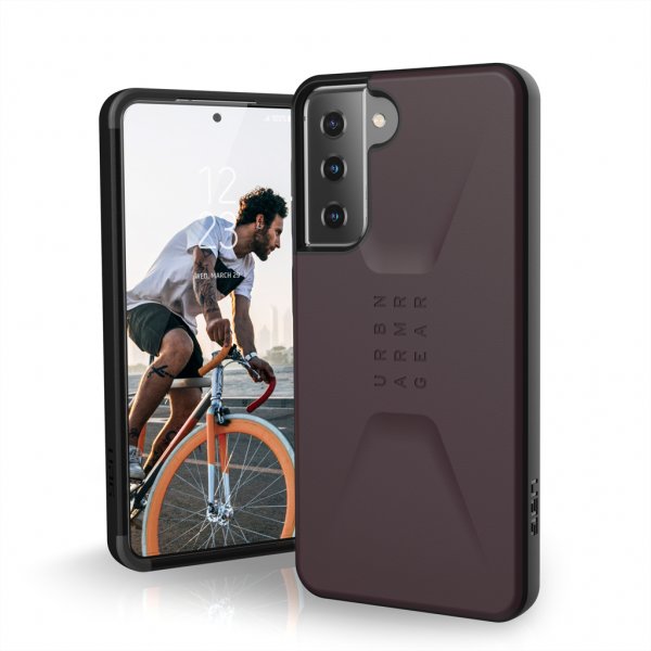 Urban Armor Gear (UAG) Samsung Galaxy S21 Plus Deksel Civilian Eggplant