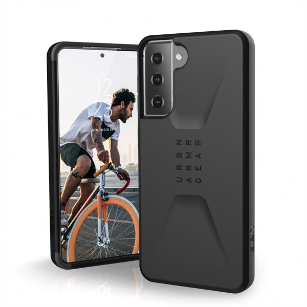 Urban Armor Gear (UAG) Samsung Galaxy S21 Plus Deksel Civilian Svart