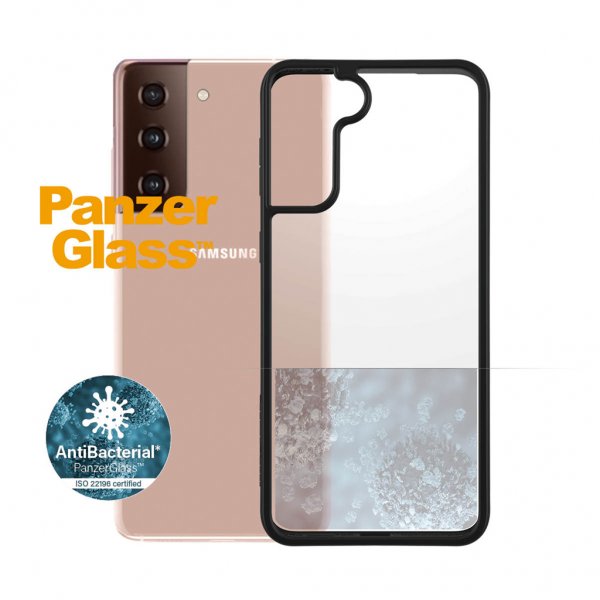 PanzerGlass Samsung Galaxy S21 Plus Deksel ClearCase Black Edition