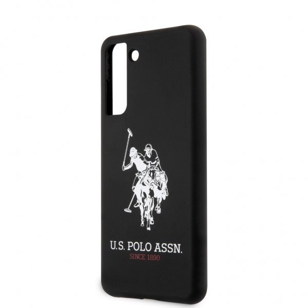 U.S. Polo Samsung Galaxy S21 Plus Deksel med Logo Svart