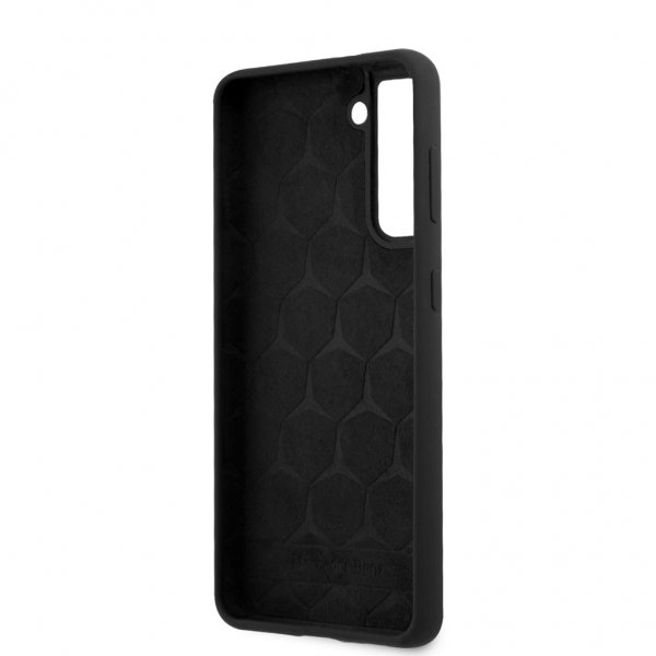 Mercedes Benz Samsung Galaxy S21 Plus Deksel med Logo Svart