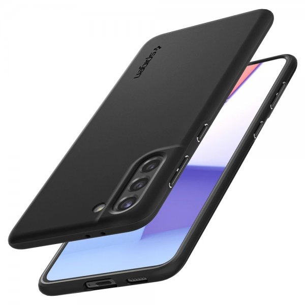 Spigen Samsung Galaxy S21 Deksel Thin Fit Svart