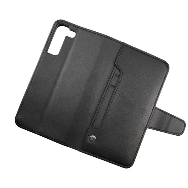 Rvelon Samsung Galaxy S22 Etui Utbrettbar Kortlomme Svart