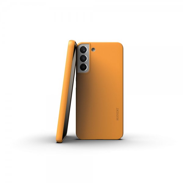 Nudient Samsung Galaxy S22 Plus Deksel Thin Case V3 Saffron Yellow