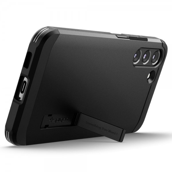 Spigen Samsung Galaxy S22 Plus Deksel Tough Armor Svart