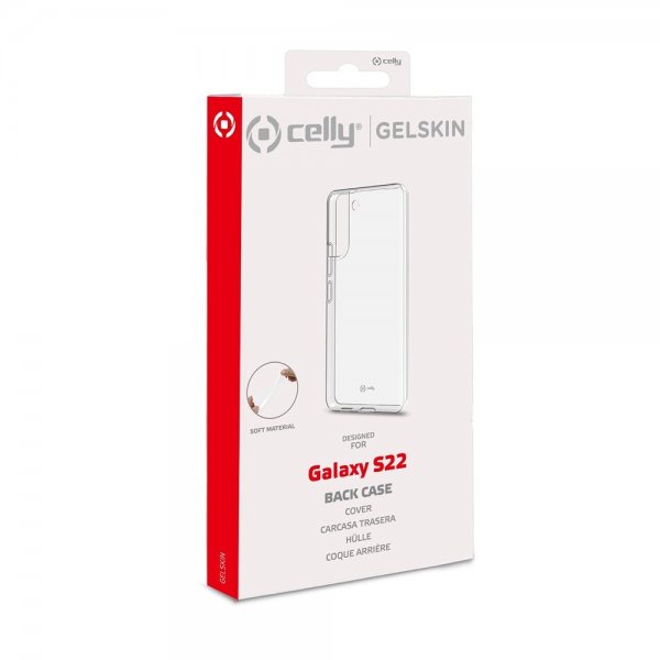 Celly Samsung Galaxy S22 Deksel GELSKIN Transparent