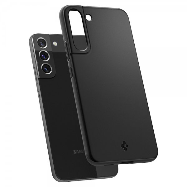 Spigen Samsung Galaxy S22 Deksel Thin Fit Svart