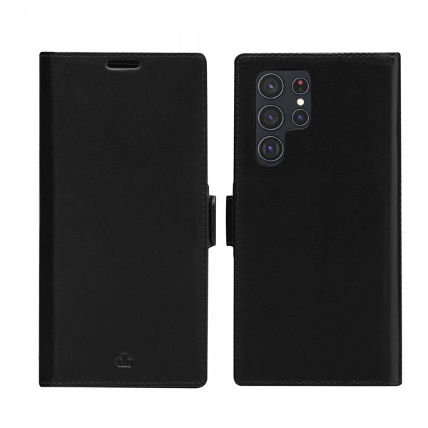 dbramante1928 Samsung Galaxy S22 Ultra Etui Lynge Avtakbart Deksel Svart
