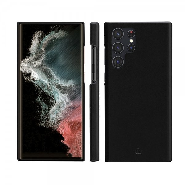 dbramante1928 Samsung Galaxy S22 Ultra Etui Lynge Avtakbart Deksel Svart