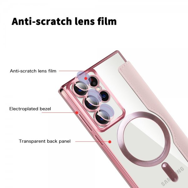 Samsung Galaxy S22 Ultra Etui MagSafe Rosa