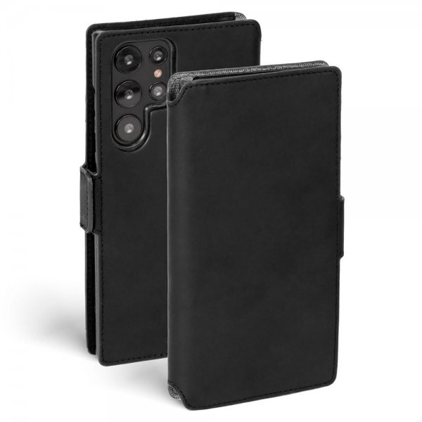 Kavaj Samsung Galaxy S22 Ultra Etui Phoenix Svart
