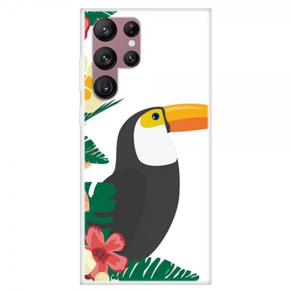 Samsung Galaxy S22 Ultra Deksel Motiv Tukan