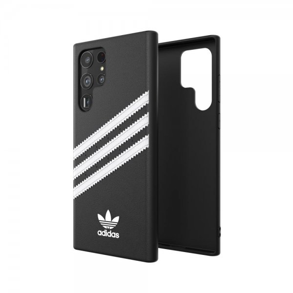 Adidas Samsung Galaxy S22 Ultra Deksel Moulded Case PU Svart Hvit