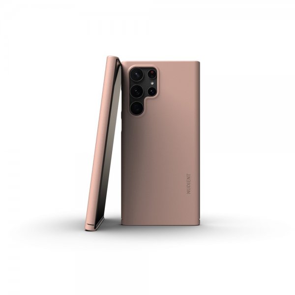 Nudient Samsung Galaxy S22 Ultra Deksel Thin Case V3 Dusty Pink