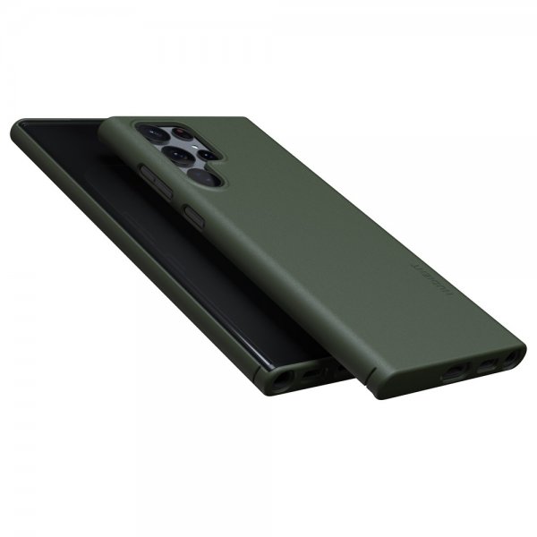 Nudient Samsung Galaxy S22 Ultra Deksel Thin Case V3 Pine Green